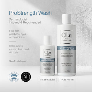 CLn ProStrength Wash 8oz 3-Pack