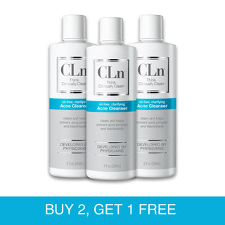 CLn Acne Cleanser 8oz 3-Pack Shop All Products CLn Skin Care 