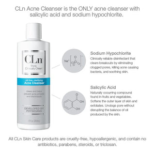 CLn Acne Cleanser CLn Skin Care 