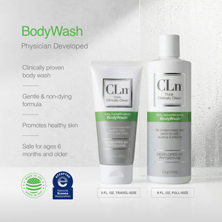 CLn BodyWash 8oz 3-Pack CLn Skin Care 