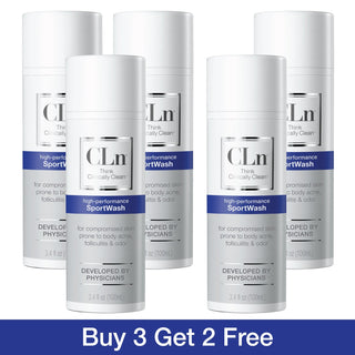 CLn SportWash 3.4 oz 5-Pack Shop All Products CLn Skin Care 
