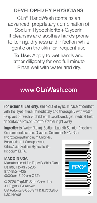 CLn HandWash 8 fl. oz. Shop All Products CLn Skin Care 